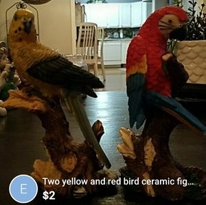 Bird figurines